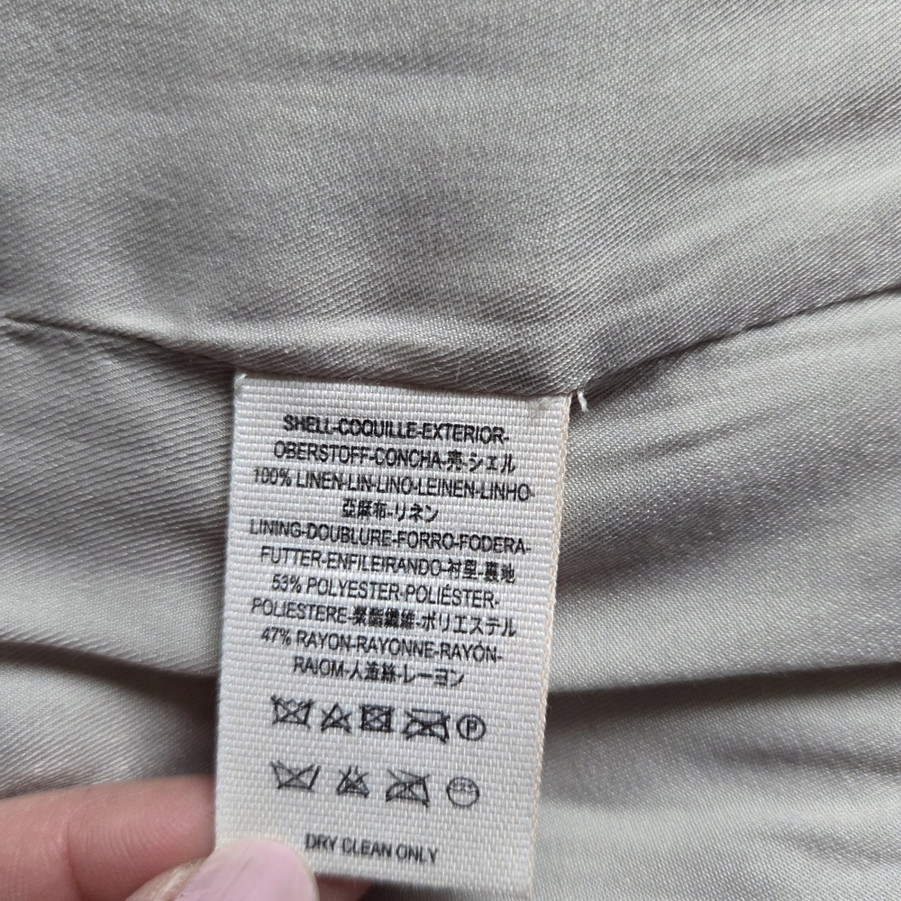 Free People Linen Tweed Blazer XS - Picture 14 of 16